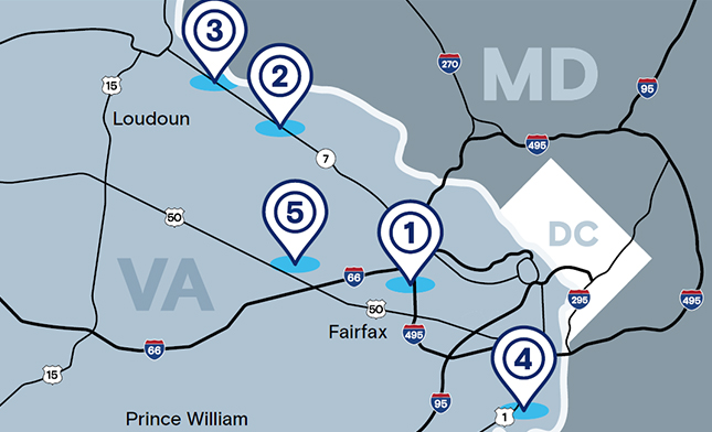 Concussion care sites across the region